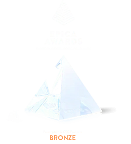 Pronssia palkintona Epica Awards